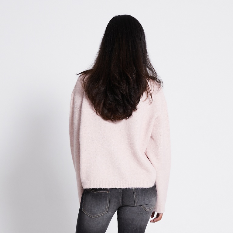 Knit sweater "Emma" powder pink